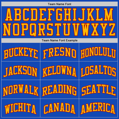 Custom Thunder Blue Red-Gold Authentic Basketball Jersey