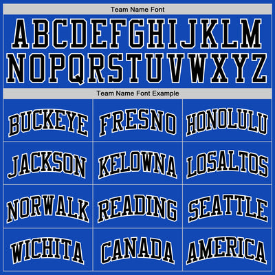 Custom Thunder Blue Black-White Authentic Basketball Jersey