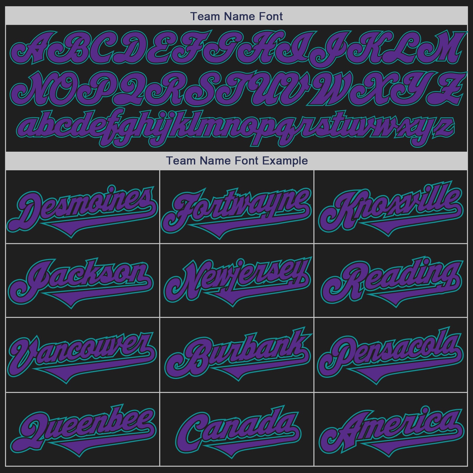 Custom Black Purple-Teal Authentic Two Tone Baseball Jersey