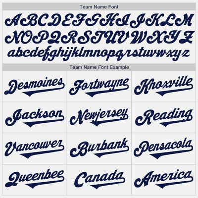 Custom White Navy Authentic Two Tone Baseball Jersey