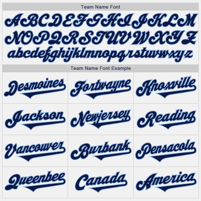 Custom White Navy-Light Blue Authentic Two Tone Baseball Jersey