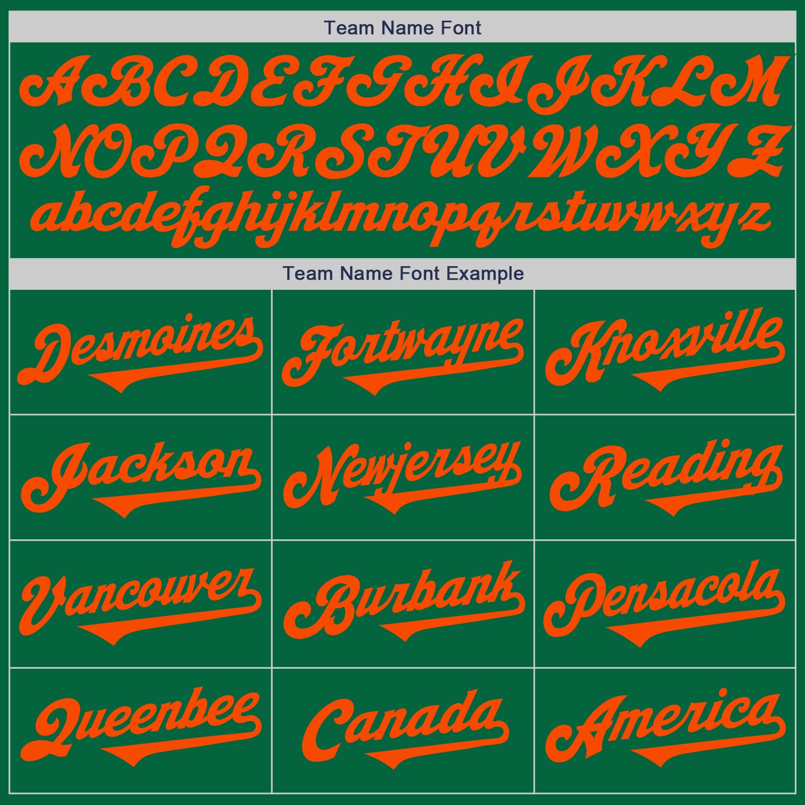 Custom Kelly Green Orange Authentic Two Tone Baseball Jersey