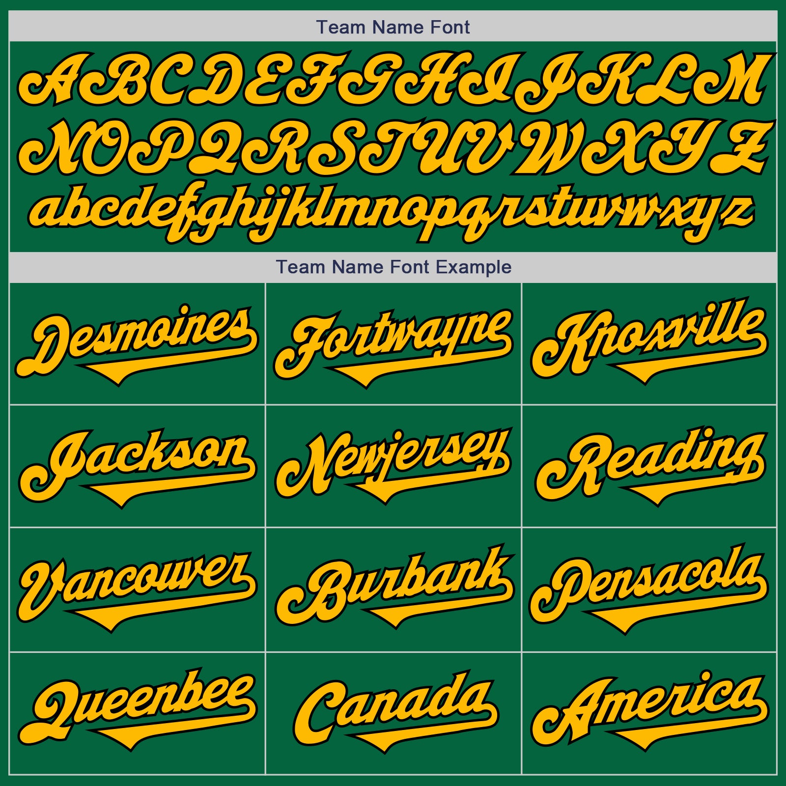 Custom Kelly Green Gold-Black Authentic Two Tone Baseball Jersey