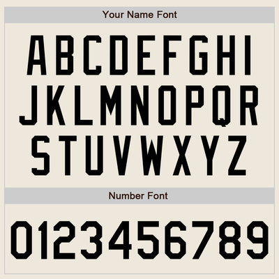 Custom Cream Black Authentic Two Tone Baseball Jersey