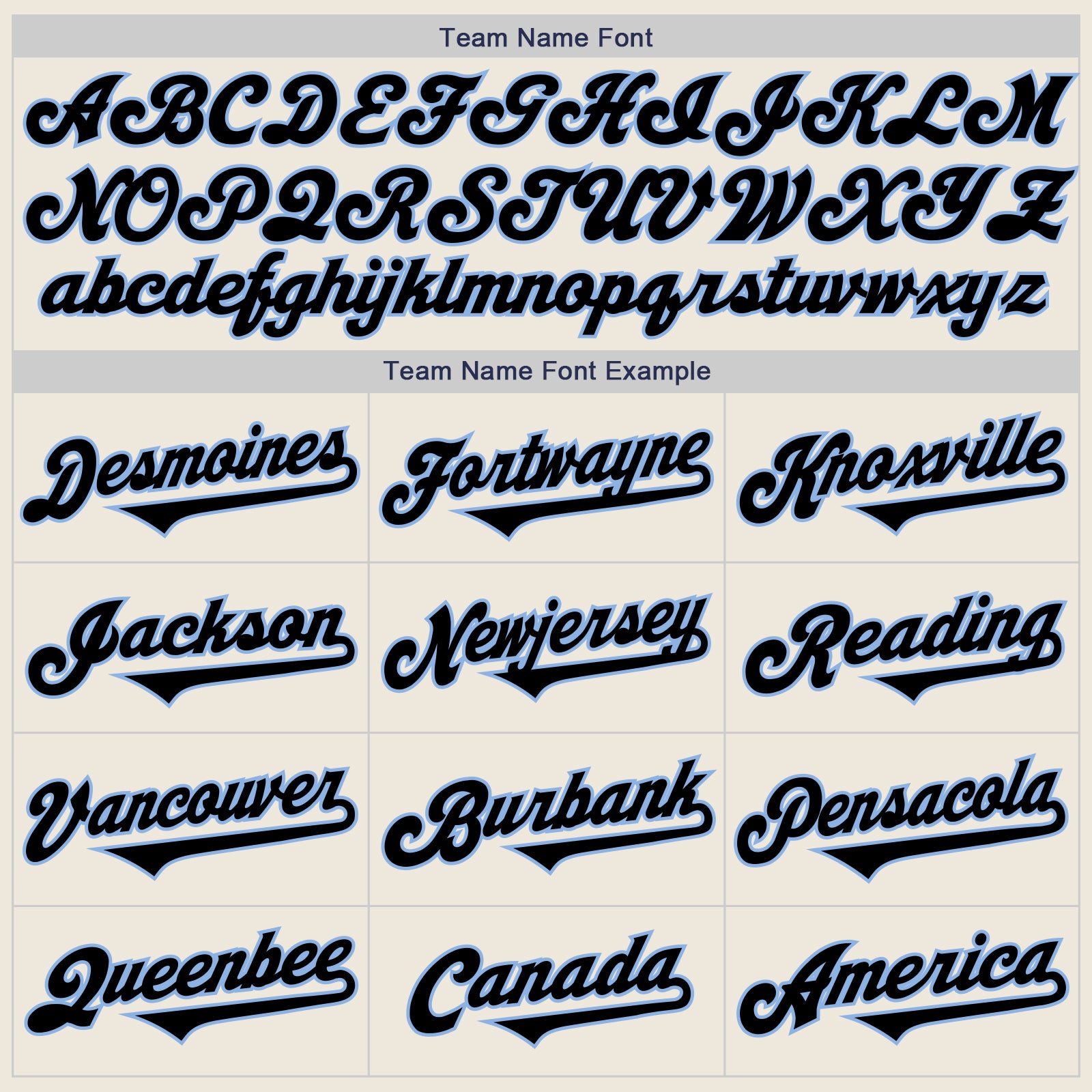 Custom Cream Black-Light Blue Authentic Two Tone Baseball Jersey