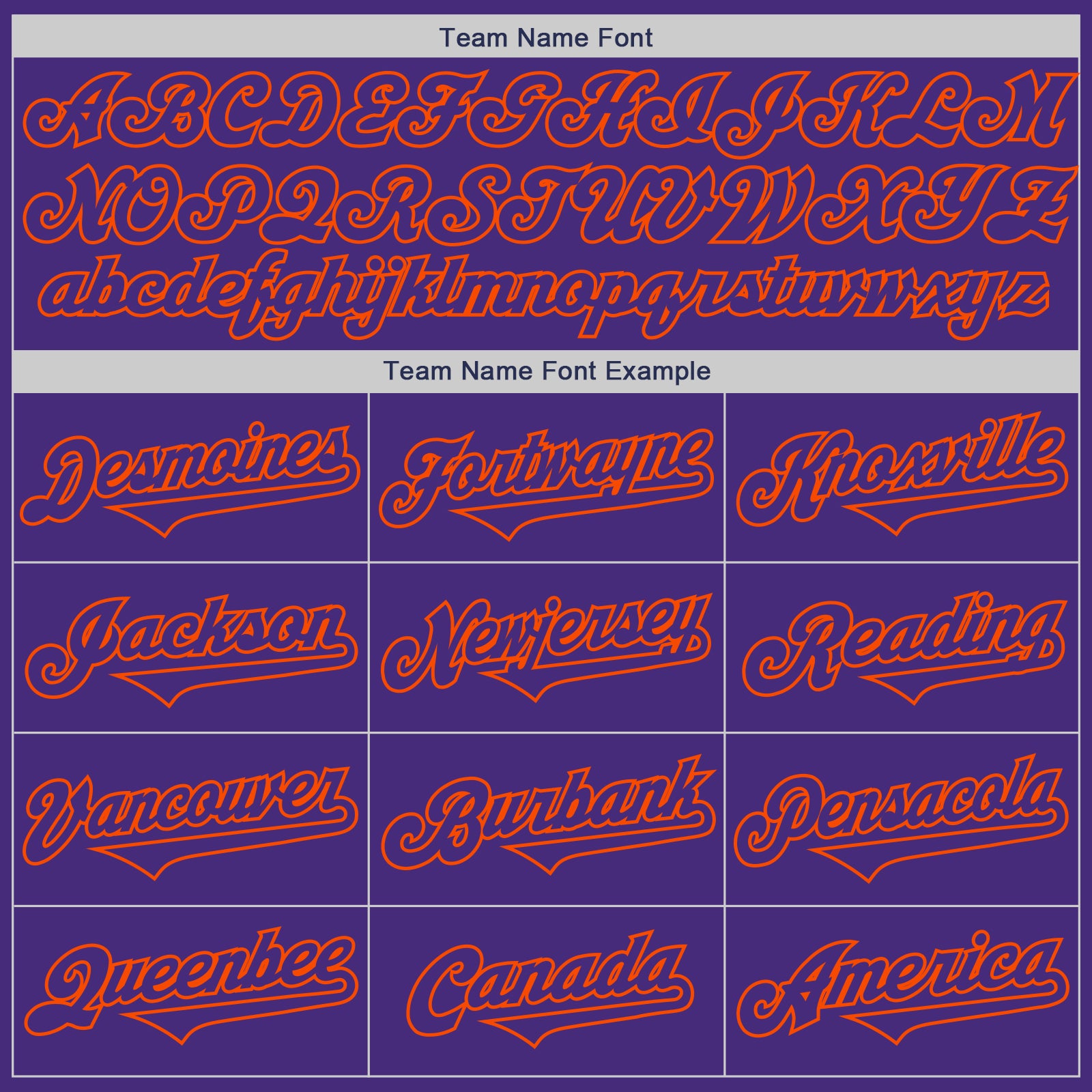 Custom Purple Orange Authentic Two Tone Baseball Jersey