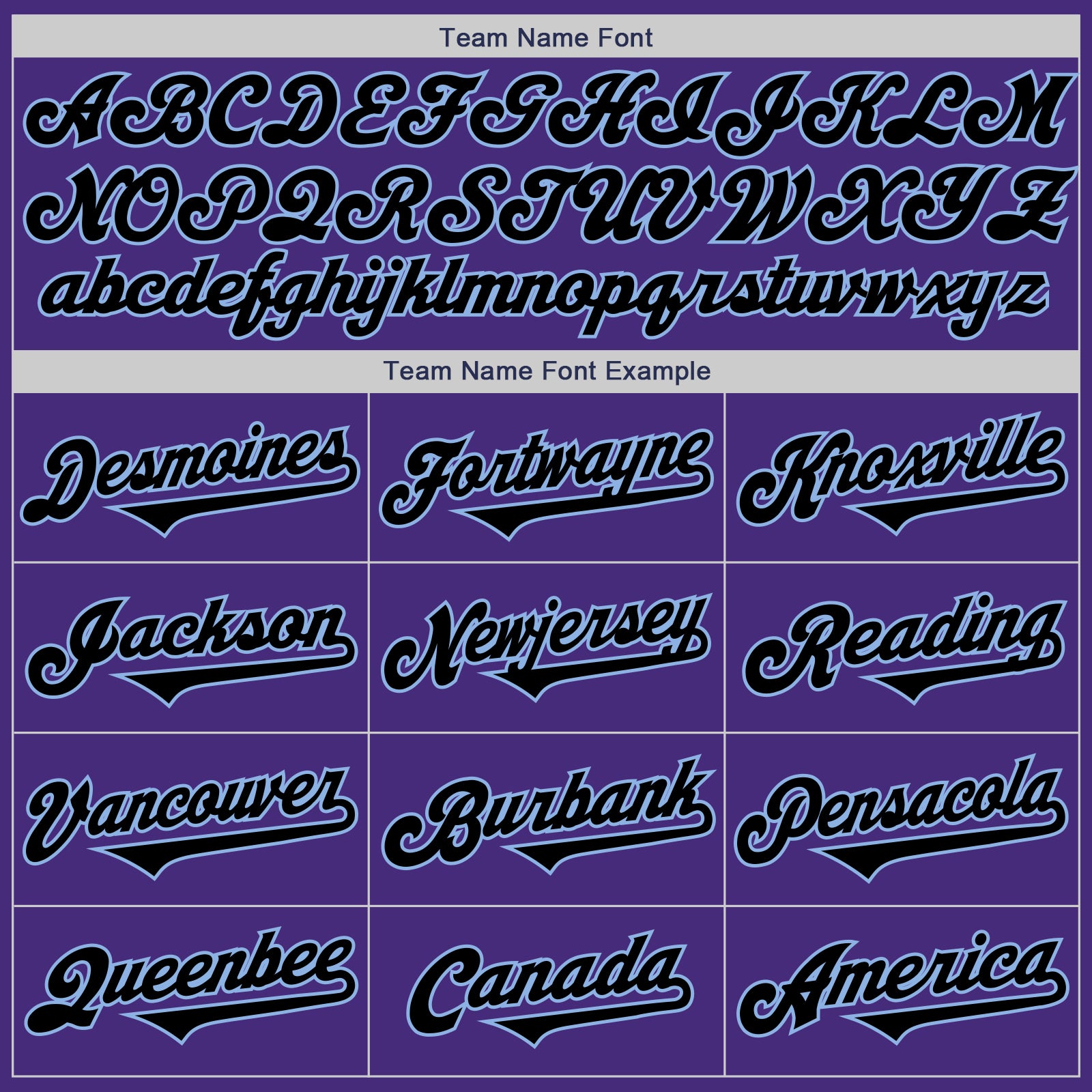 Custom Purple Black-Light Blue Authentic Two Tone Baseball Jersey