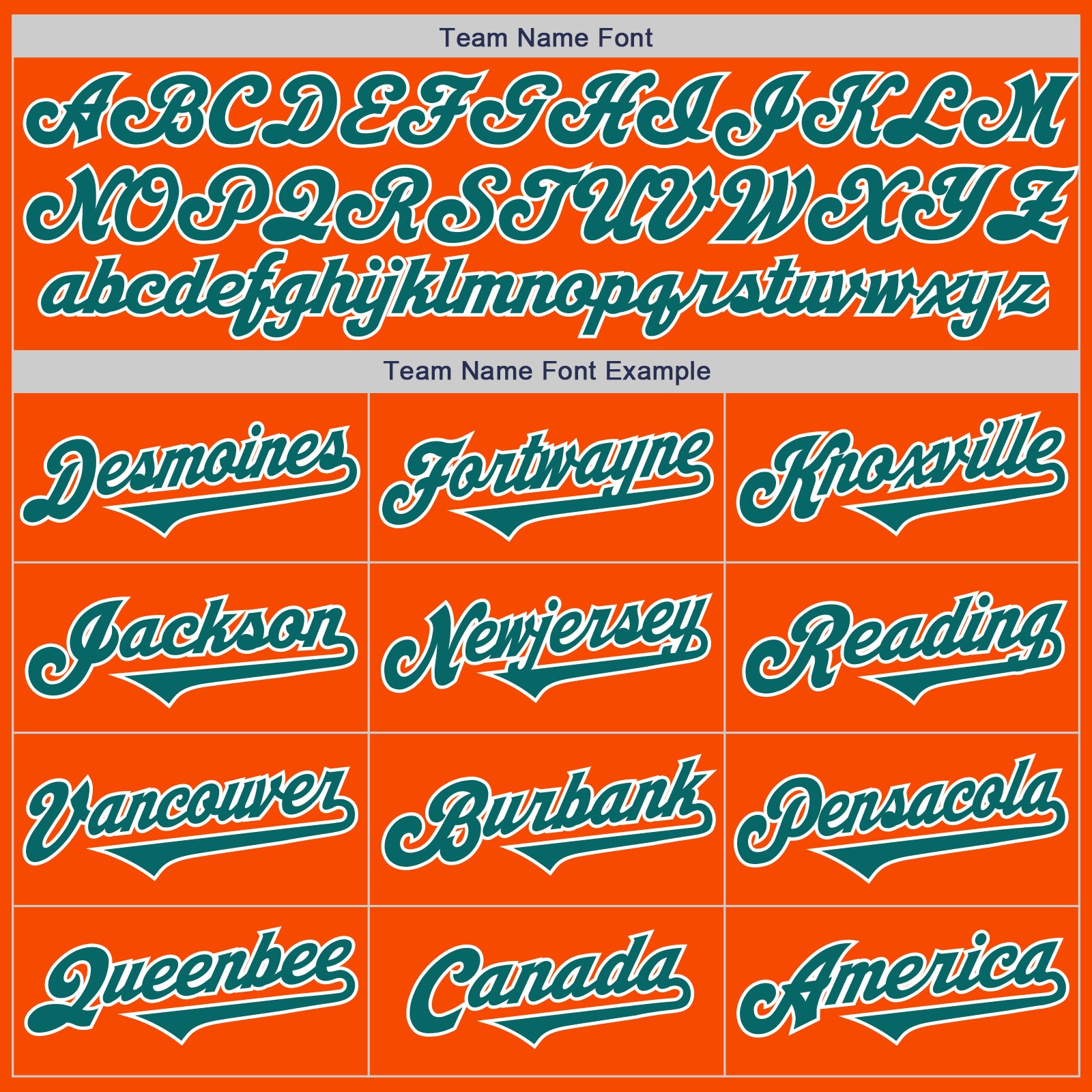 Custom Orange Teal-White Authentic Two Tone Baseball Jersey