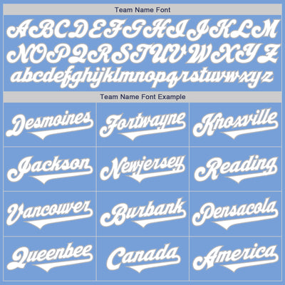 Custom Light Blue White-Gray Authentic Two Tone Baseball Jersey