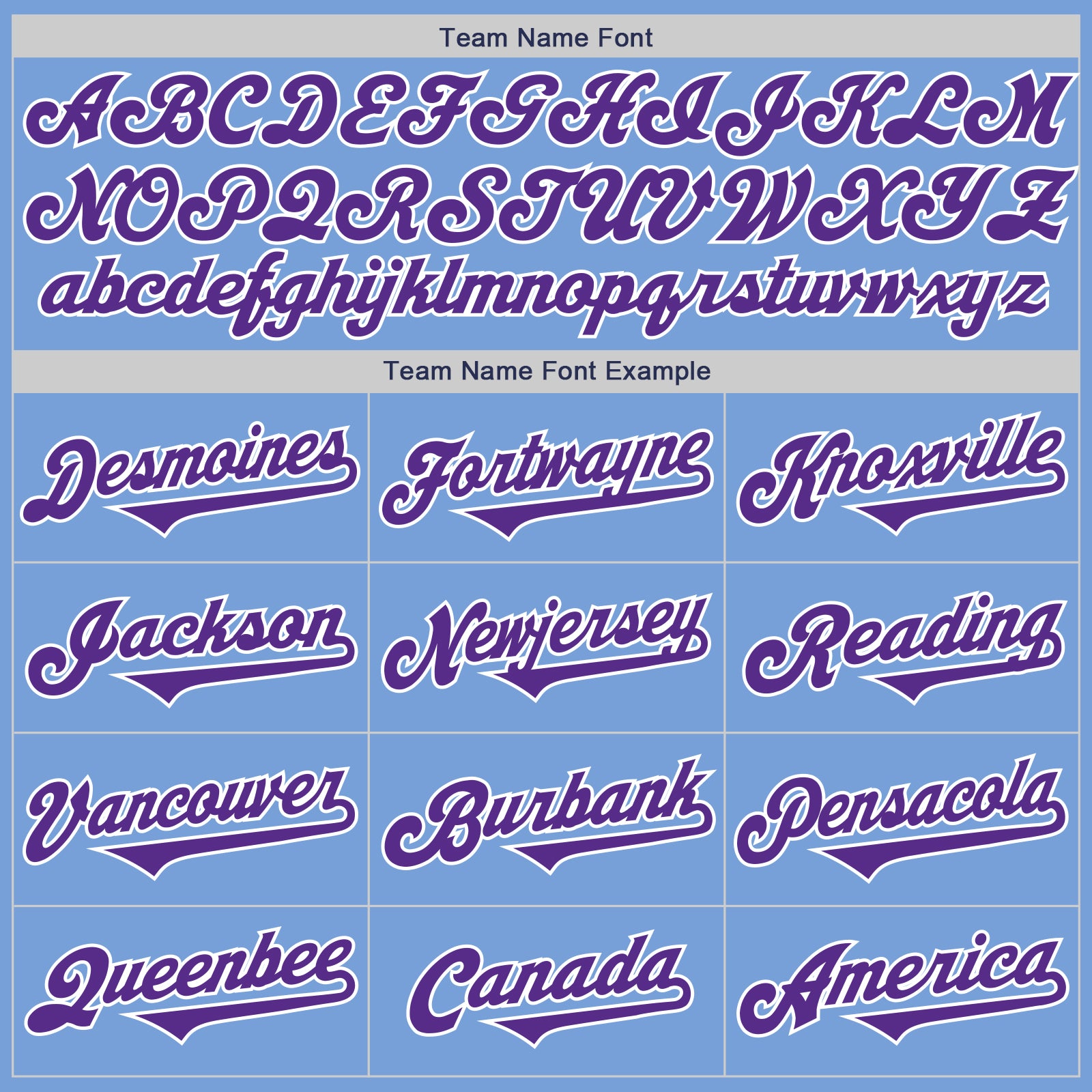 Custom Light Blue Purple-White Authentic Two Tone Baseball Jersey