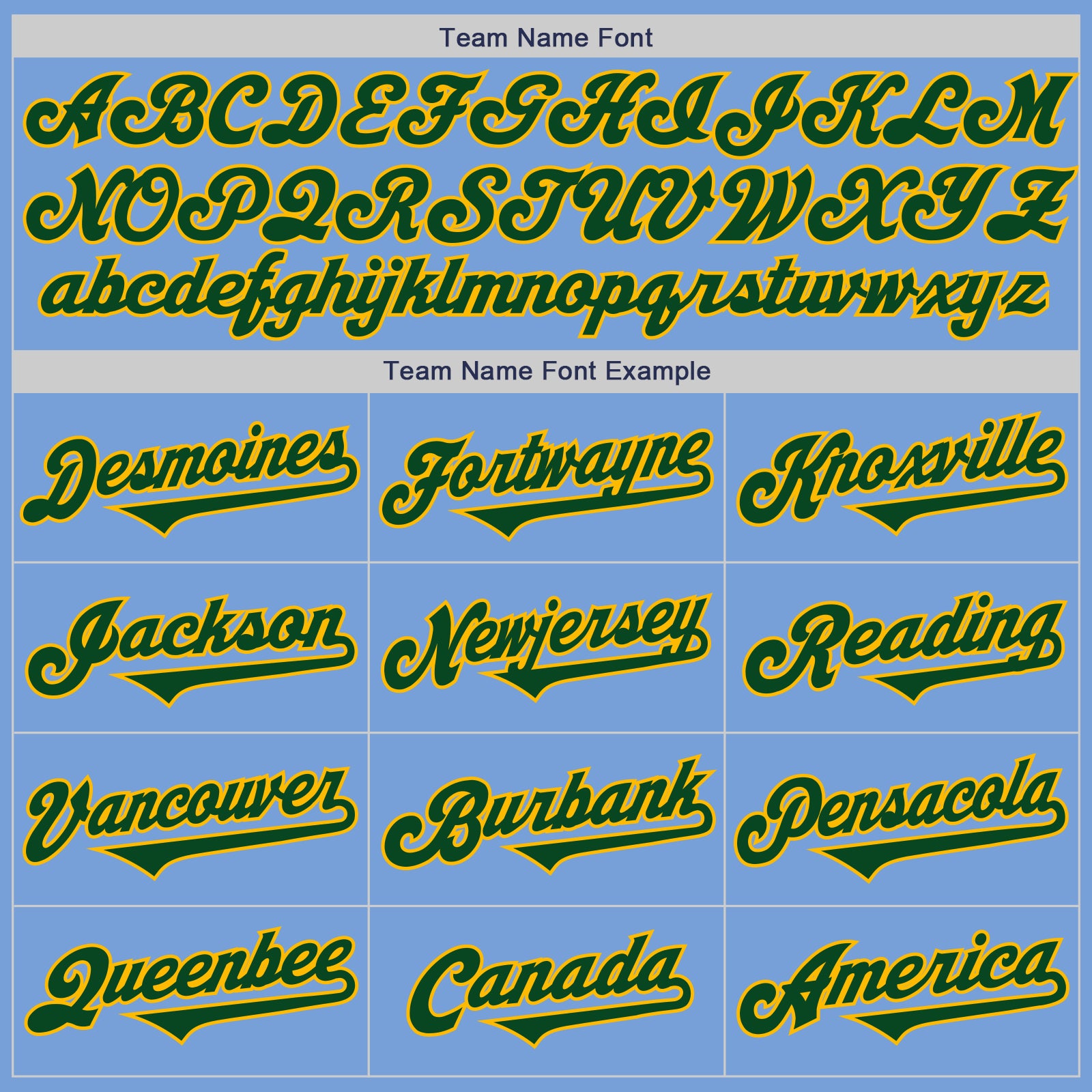 Custom Light Blue Green-Gold Authentic Two Tone Baseball Jersey