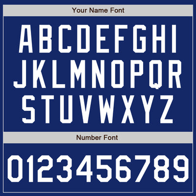 Custom Royal White Authentic Two Tone Baseball Jersey