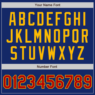 Custom Royal Red-Gold Authentic Two Tone Baseball Jersey