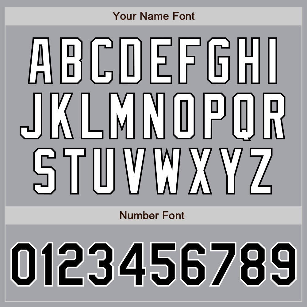 Custom Gray Black-White Authentic Two Tone Baseball Jersey