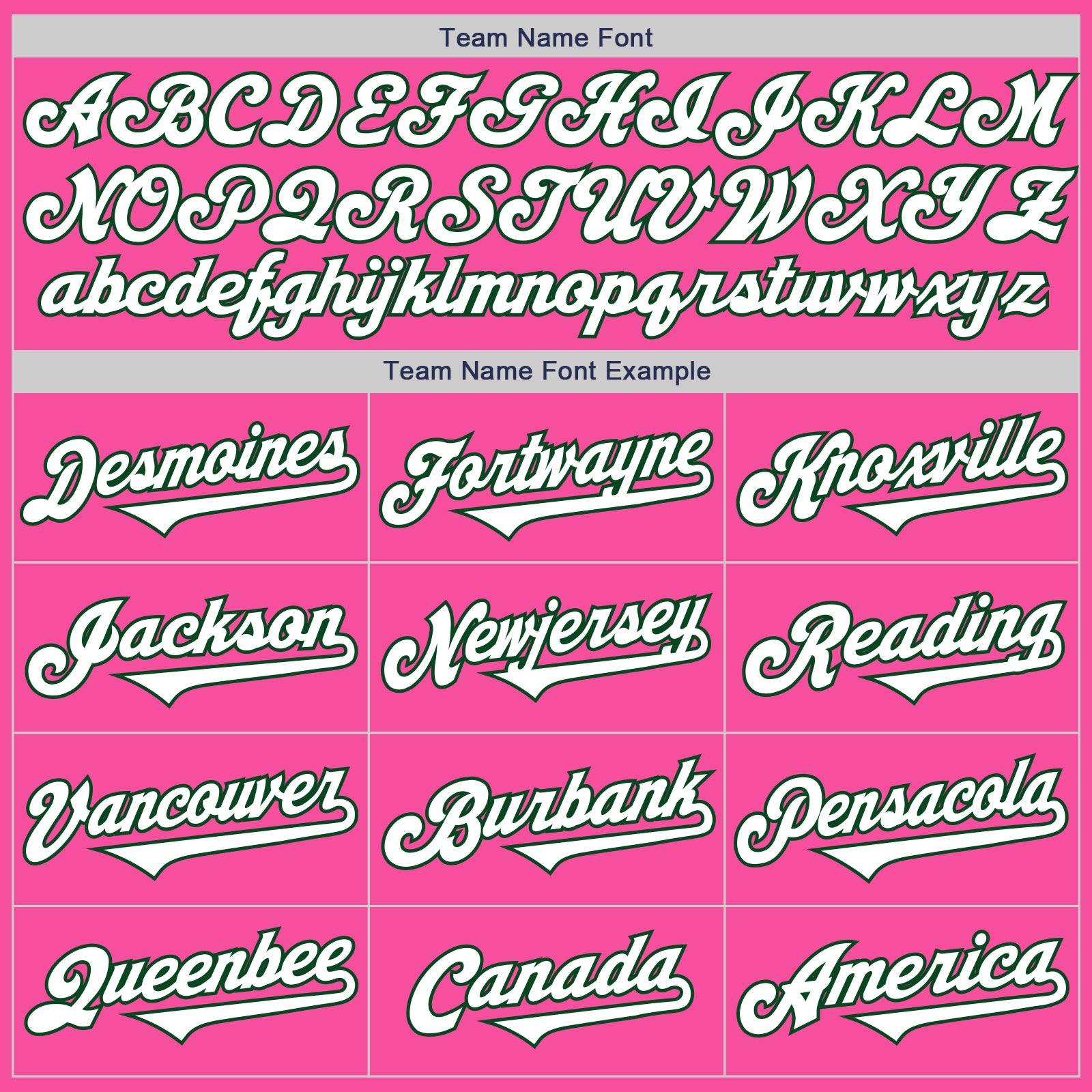 Custom Pink White-Green Authentic Two Tone Baseball Jersey