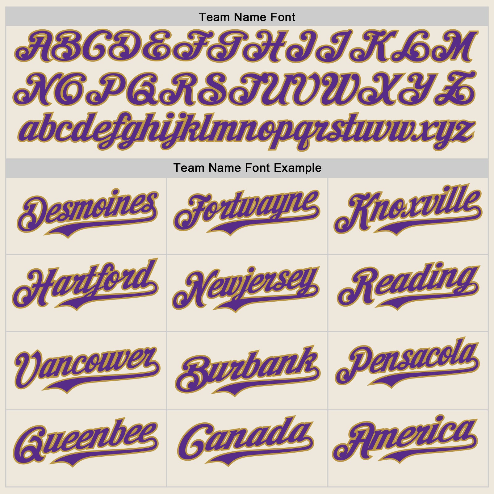 Custom Cream Purple Pinstripe Old Gold Authentic Two Tone Baseball Jersey