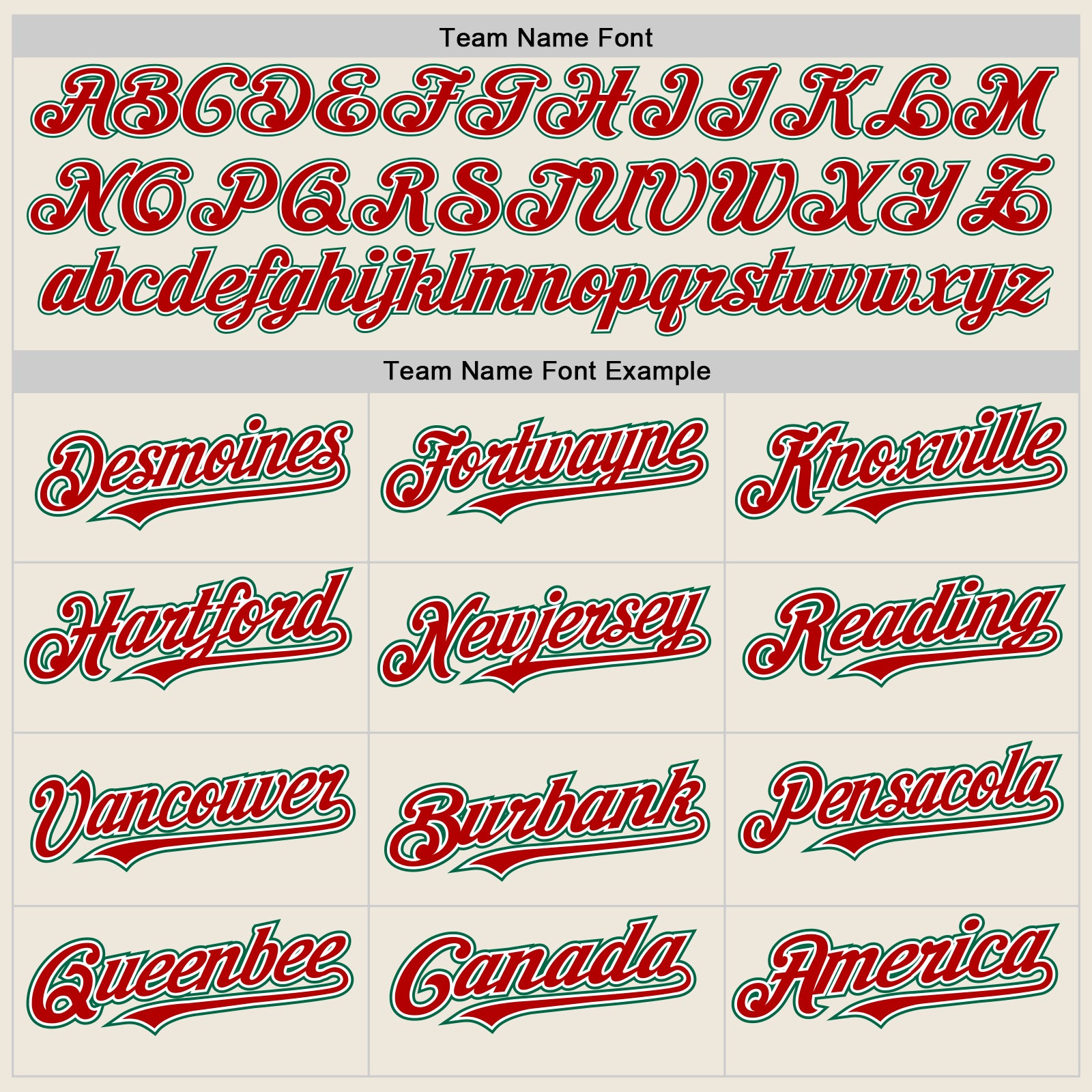 Custom Cream Red Pinstripe White-Kelly Green Authentic Two Tone Baseball Jersey