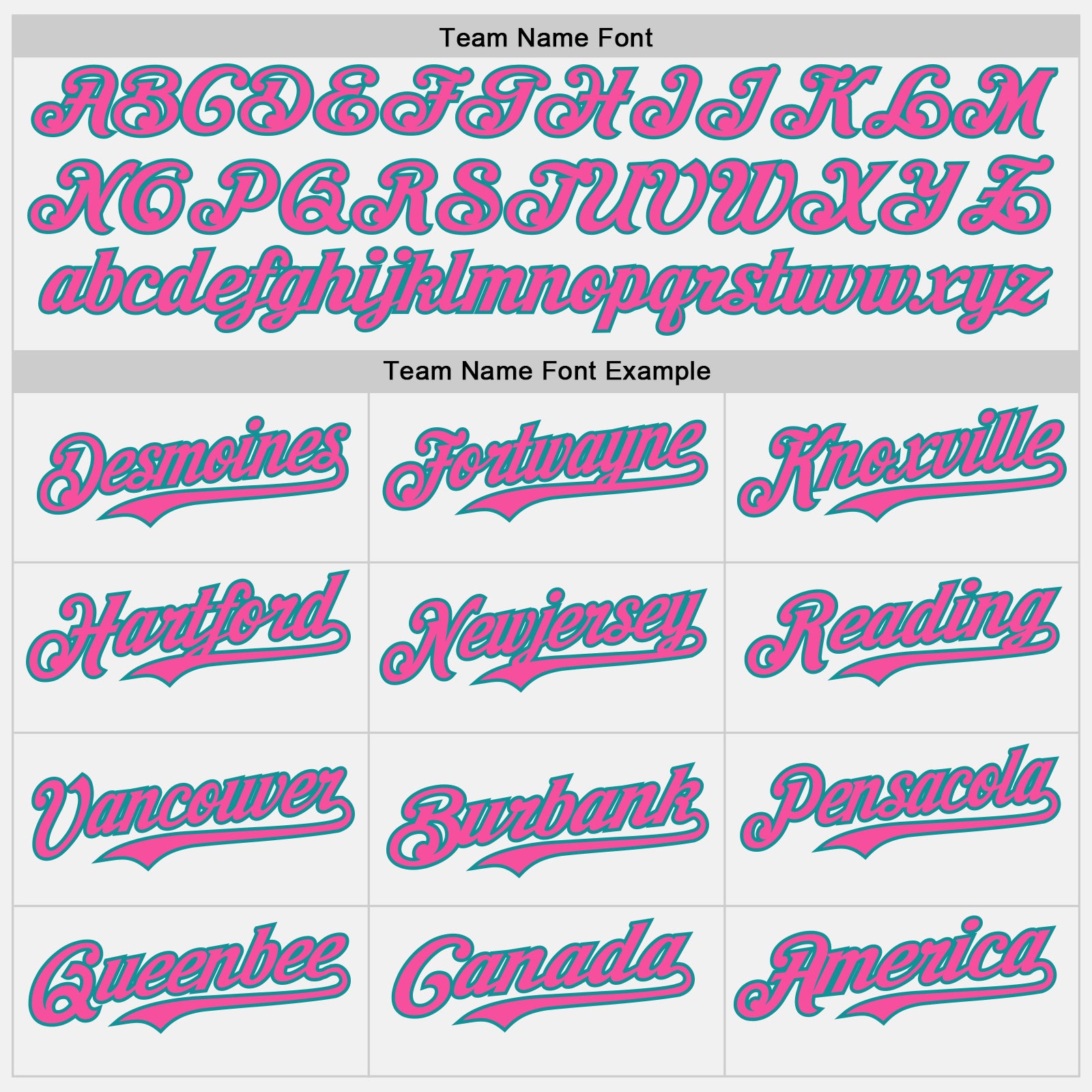 Custom White Pink Pinstripe Teal Authentic Two Tone Baseball Jersey