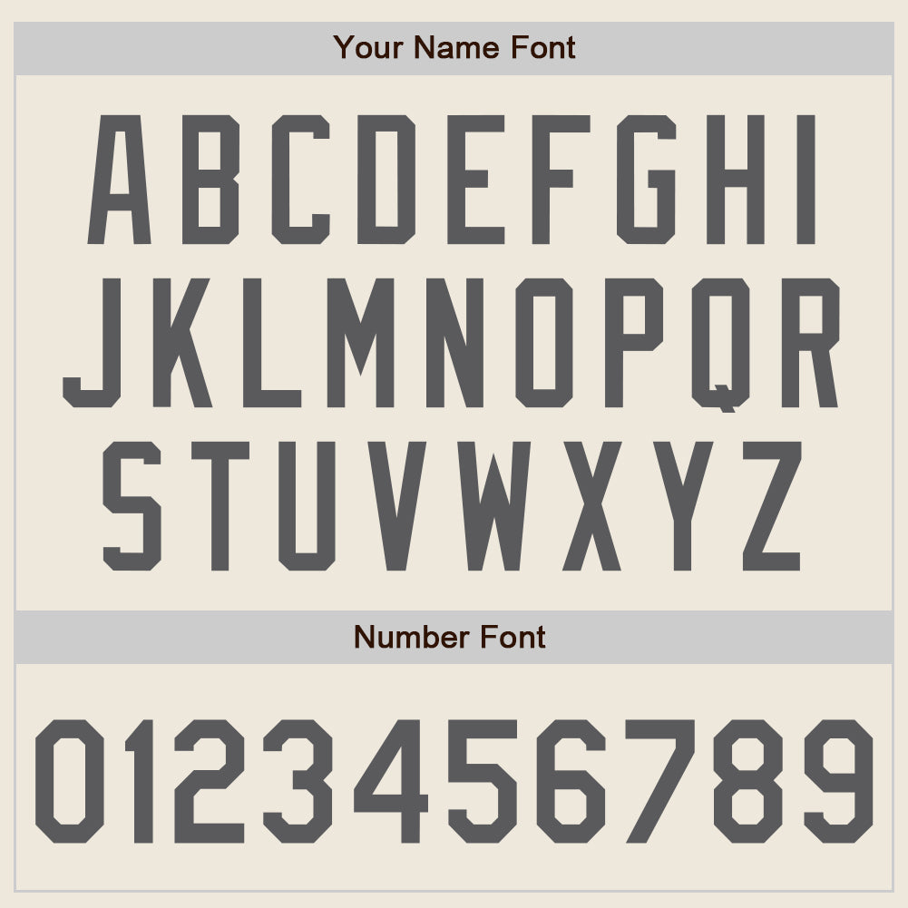 Custom Cream Steel Gray Pinstripe Steel Gray Authentic Two Tone Baseball Jersey