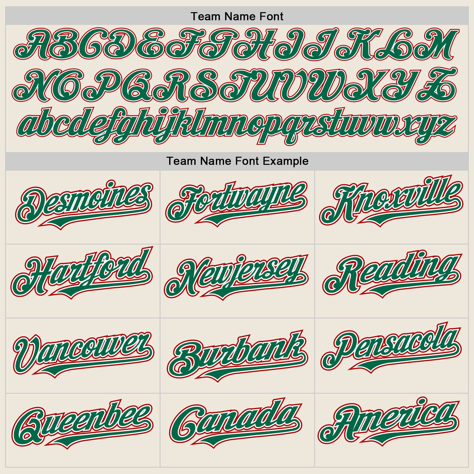 Custom Cream Kelly Green Pinstripe White-Red Authentic Two Tone Baseball Jersey