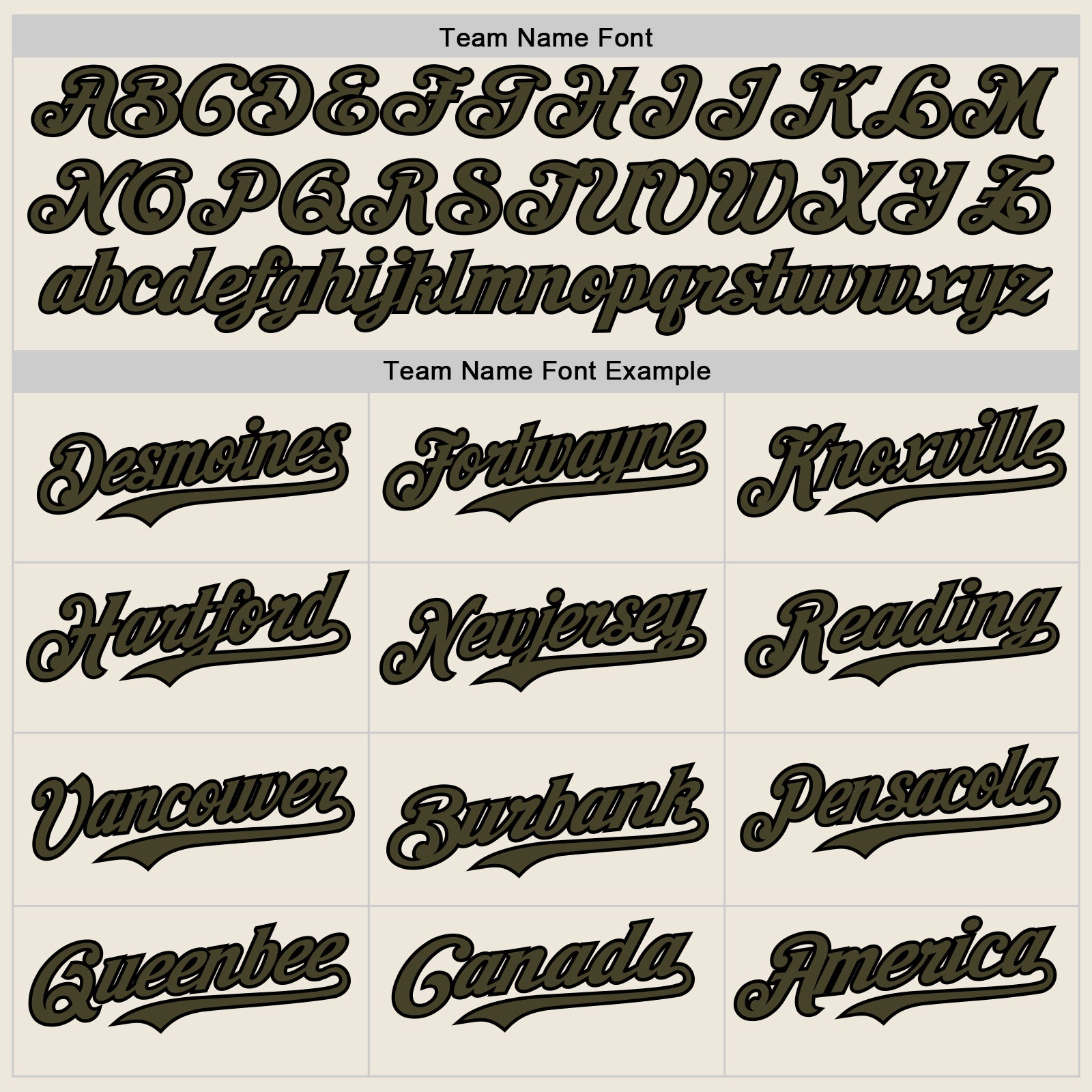 Custom Cream Olive Pinstripe Black Authentic Two Tone Baseball Jersey