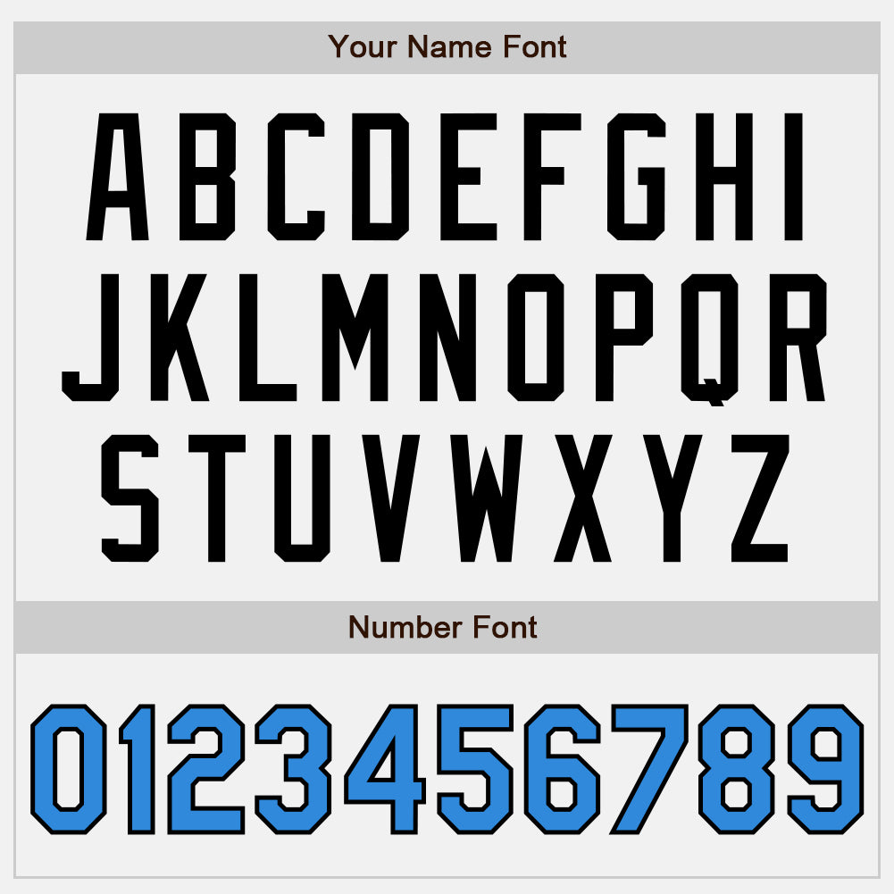 Custom White Electric Blue Pinstripe Black Authentic Two Tone Baseball Jersey