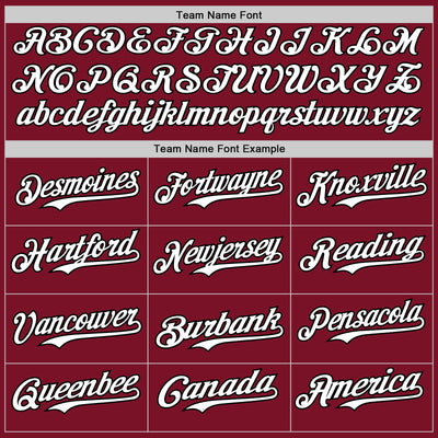 Custom Crimson Black Pinstripe White Authentic Two Tone Baseball Jersey