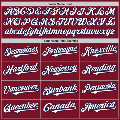 Custom Crimson Navy Pinstripe White Authentic Two Tone Baseball Jersey