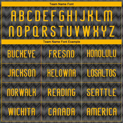 Custom Gray Gold-Black Geometric Shape Sublimation Volleyball Uniform Jersey