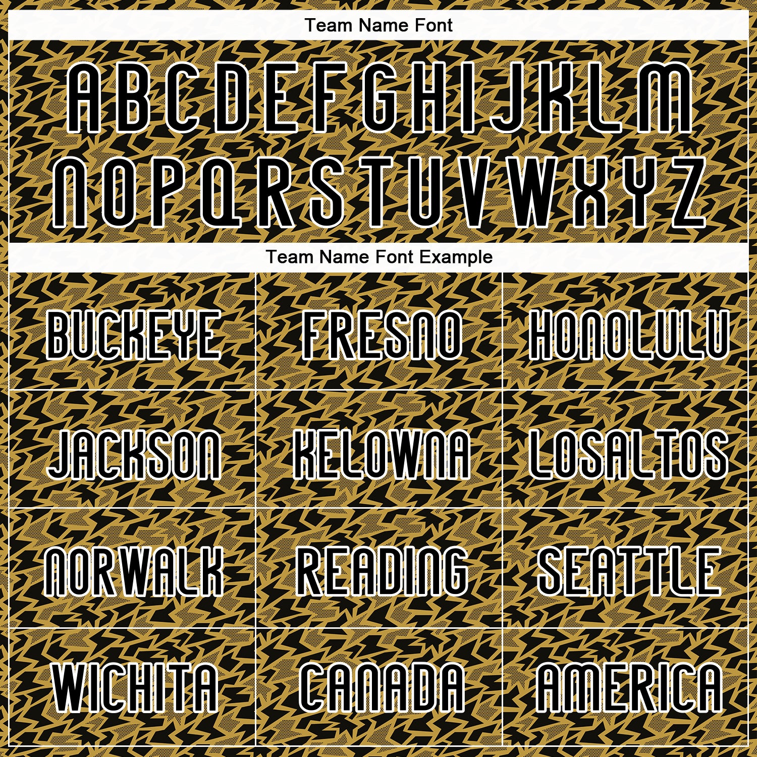 Custom Old Gold Black-White Geometric Shape Sublimation Volleyball Uniform Jersey