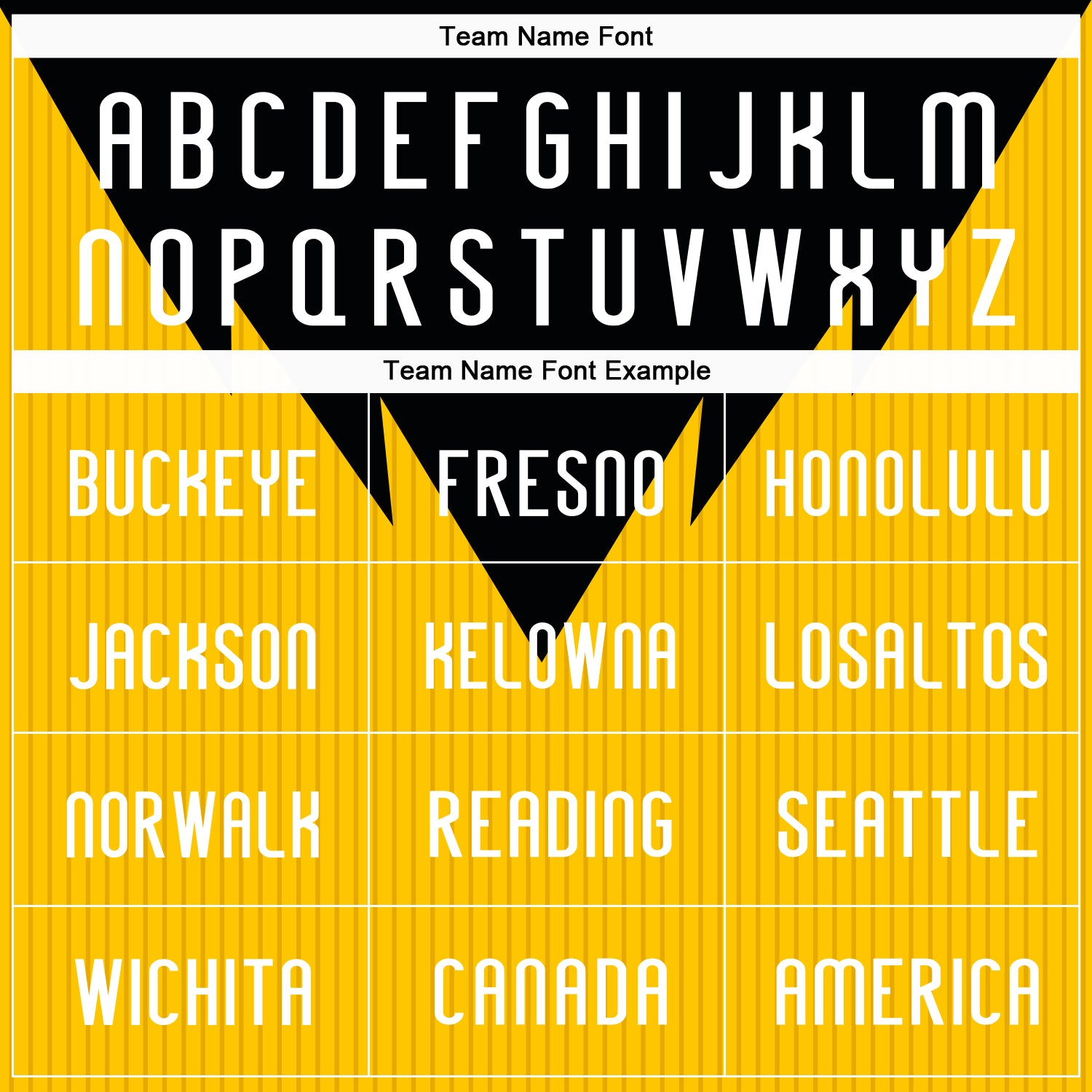 Custom Yellow White-Black Line Sublimation Volleyball Uniform Jersey