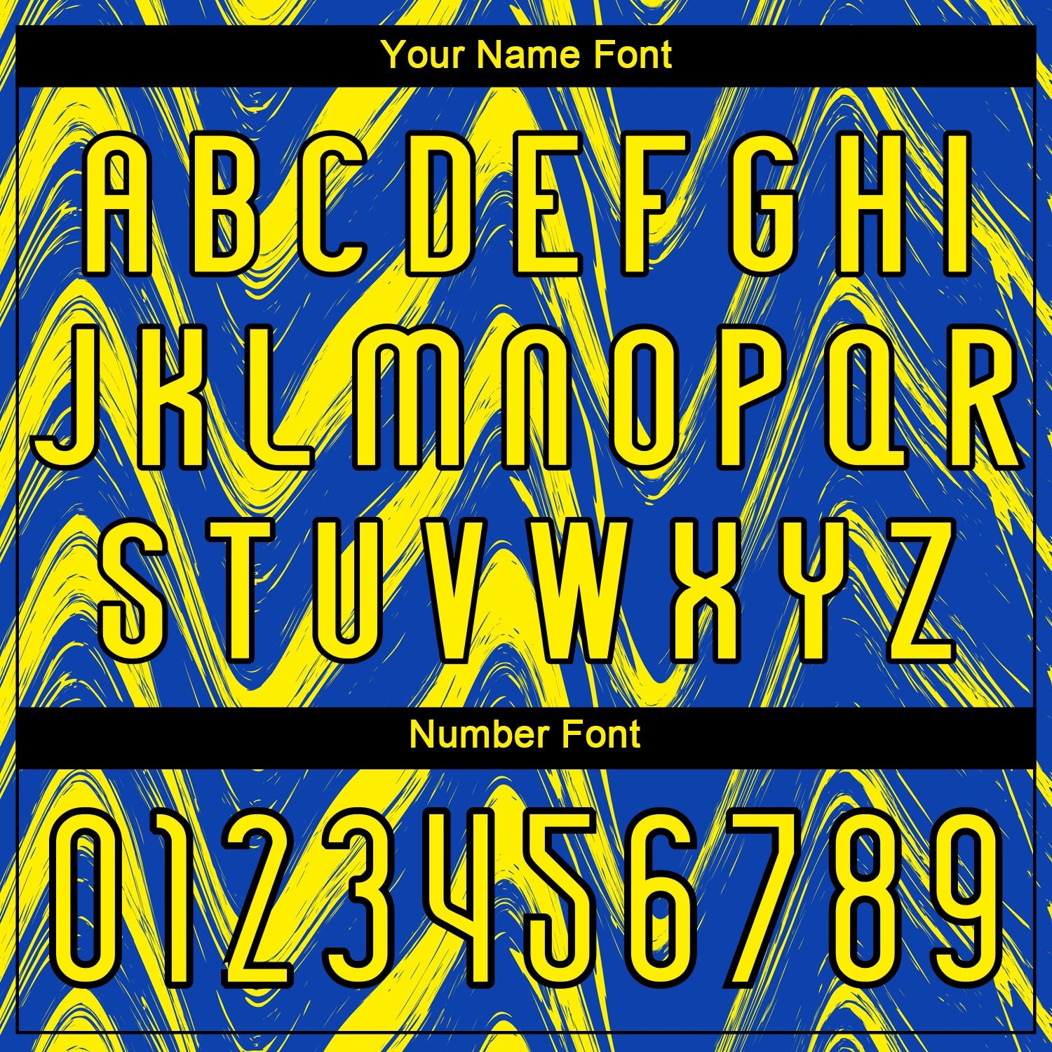 Custom Thunder Blue Light Yellow-Black Fluid Sublimation Volleyball Uniform Jersey