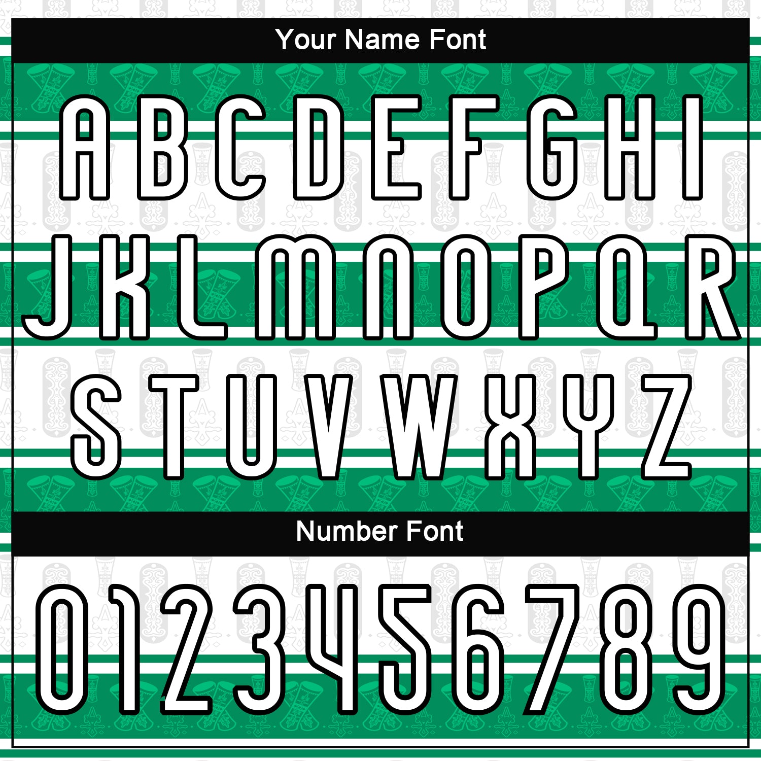 Custom White Black-Kelly Green Abstract Shape Sublimation Volleyball Uniform Jersey