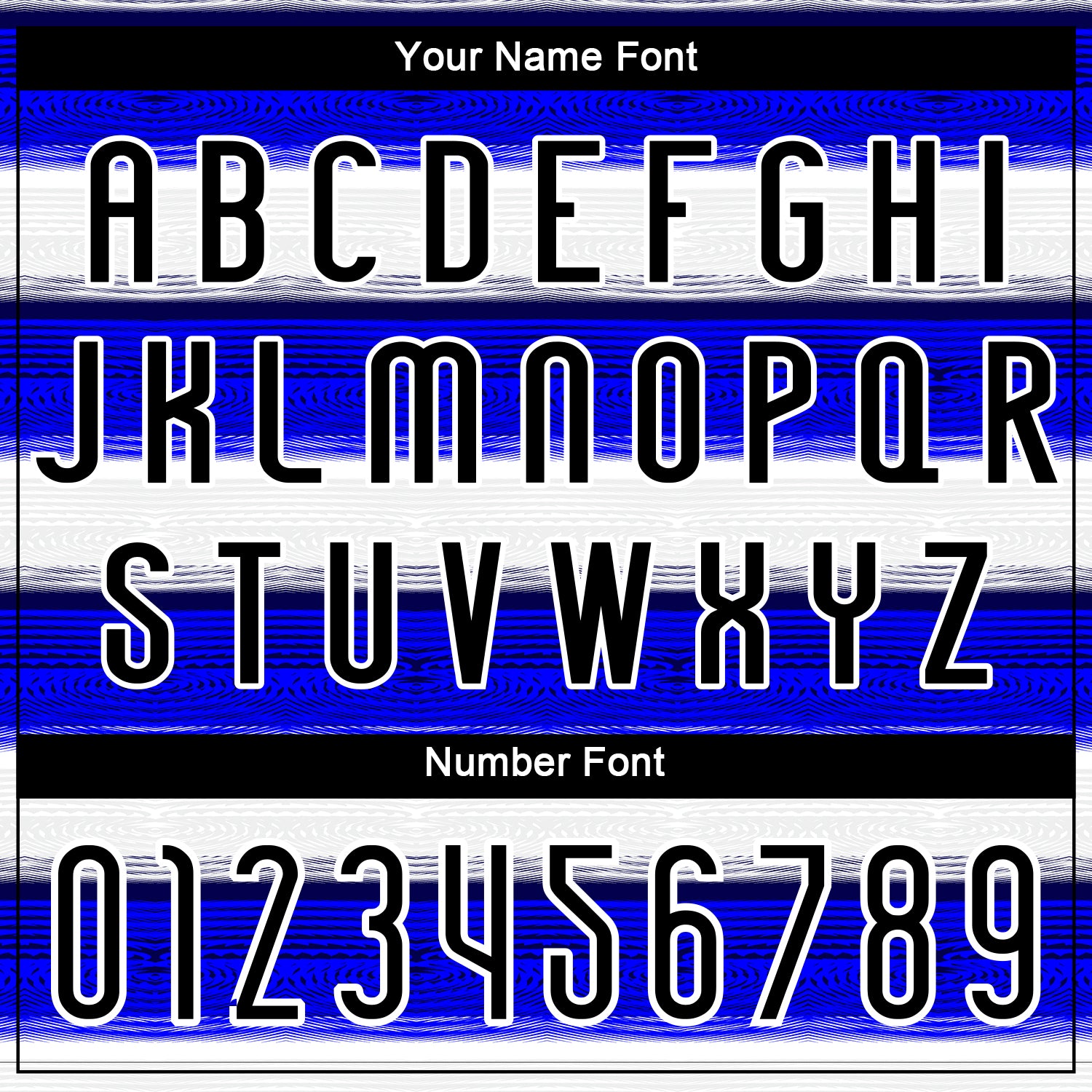 Custom Thunder Blue Black-White Lines Sublimation Volleyball Uniform Jersey