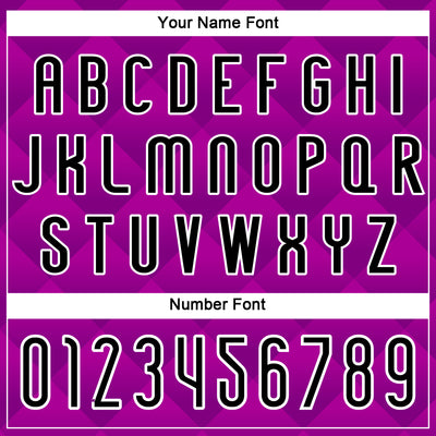 Custom Purple Black-White Geometric Shape Sublimation Volleyball Uniform Jersey