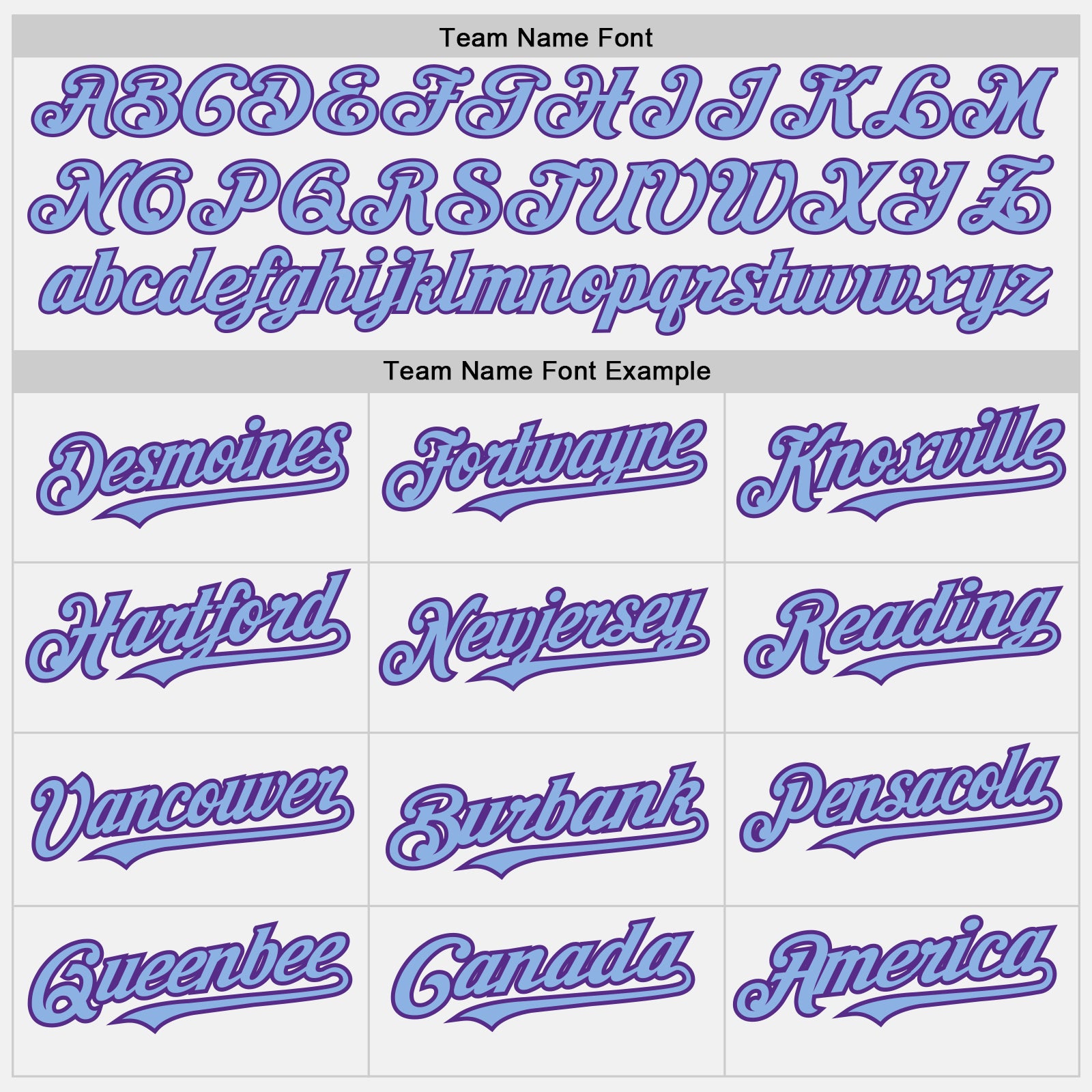 Custom White (Purple Light Blue Pinstripe) Purple-Light Blue Authentic Baseball Jersey
