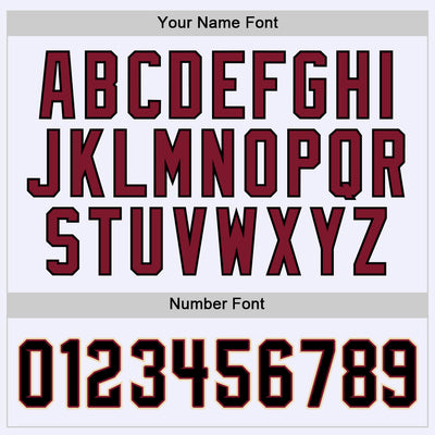 Custom White Black Crimson-Cream Mesh Authentic Throwback Baseball Jersey