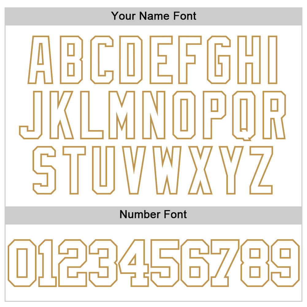 Custom White Old Gold Authentic Basketball Jersey