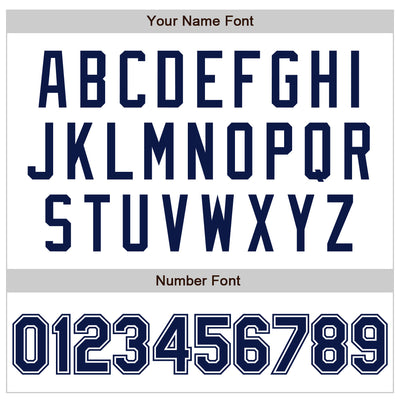 Custom White Navy Authentic Baseball Jersey