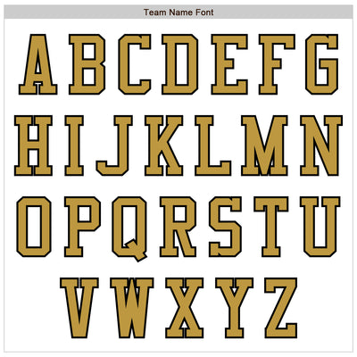 Custom White Old Gold-Black Authentic Baseball Jersey