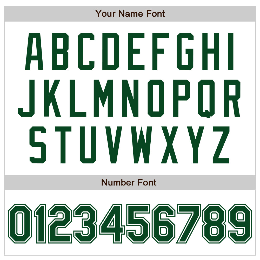 Custom White Green Authentic Baseball Jersey