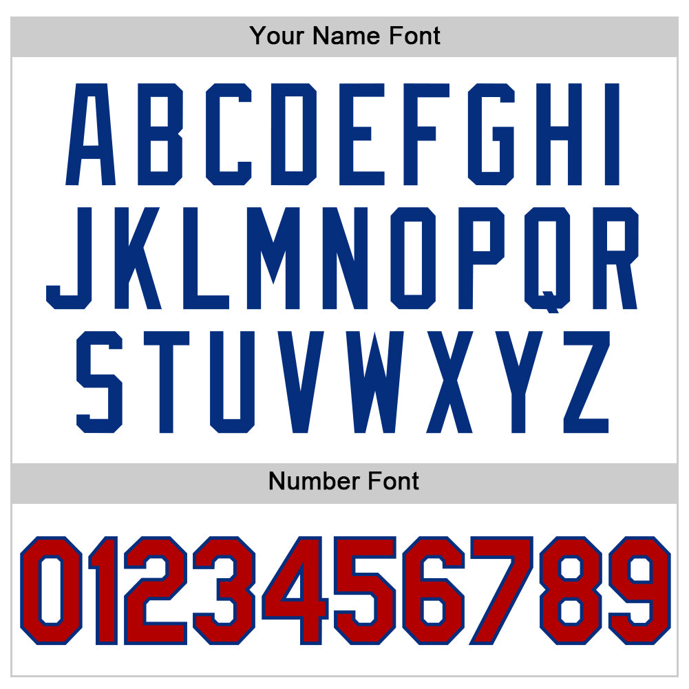 Custom White Red Royal-Gold Authentic Throwback Basketball Jersey