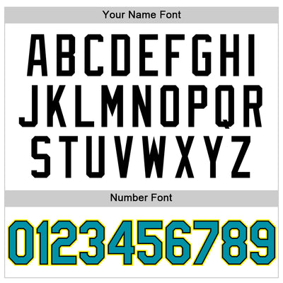 Custom White Teal Black-Light Yellow Authentic Throwback Basketball Jersey