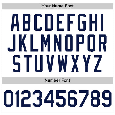 Custom White Navy Authentic Throwback Basketball Jersey