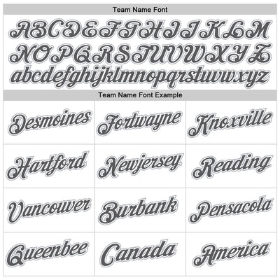 Custom White Steel Gray-Gray Authentic Throwback Basketball Jersey