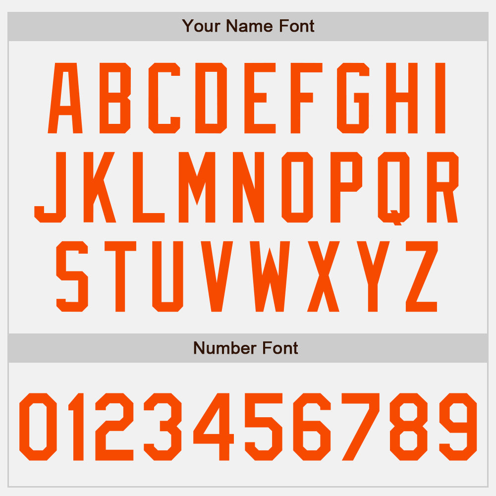 Custom White Orange Authentic Baseball Jersey