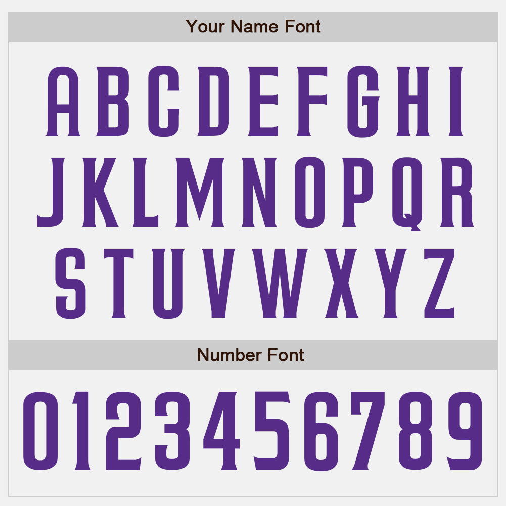 Custom White Purple Pinstripe Purple Authentic Baseball Jersey