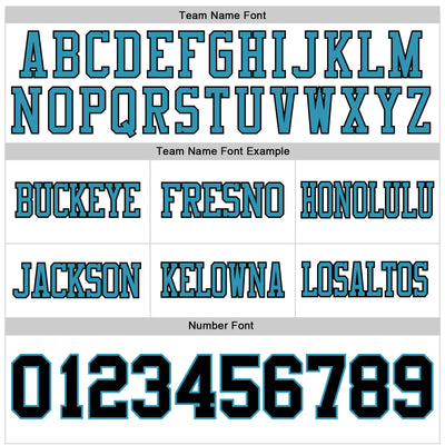 Custom White Black-Panther Blue Authentic Football Jersey