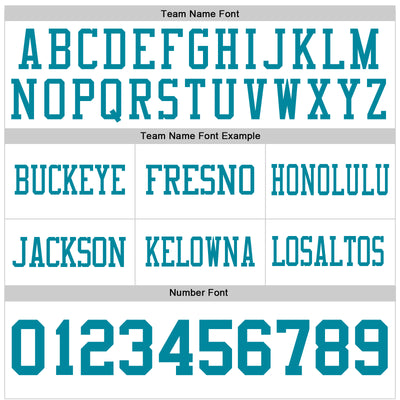 Custom White Teal Authentic Football Jersey