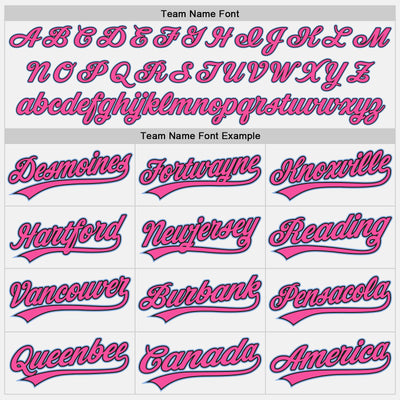 Custom Stitched White Light Blue Pink-Black Baseball Pullover Sweatshirt Hoodie